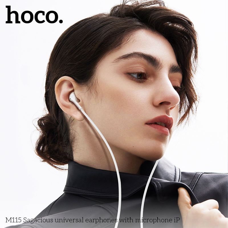 HD_SYNC:M115 Sagacious universal earphones with microphone iP