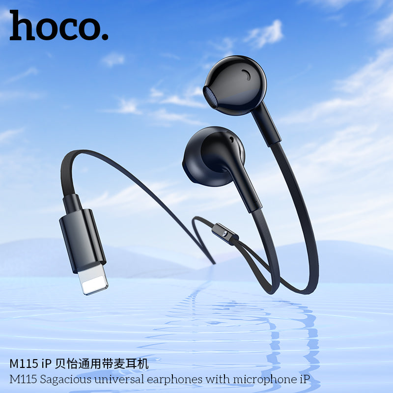 HD_SYNC:M115 Sagacious universal earphones with microphone Type-C