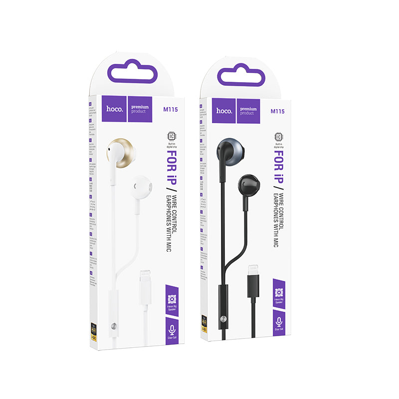 HD_SYNC:M115 Sagacious universal earphones with microphone iP