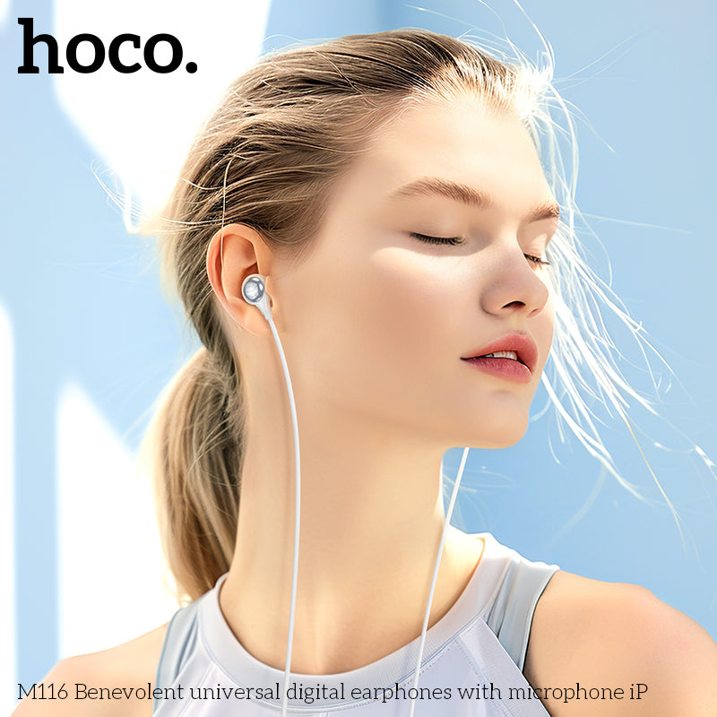 HD_SYNC:M116 Benevolent universal digital earphones with microphone Type-C