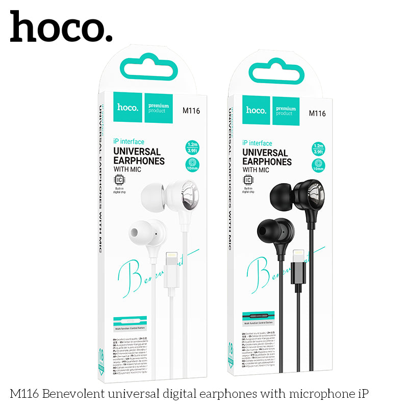 HD_SYNC:M116 Benevolent universal digital earphones with microphone Type-C