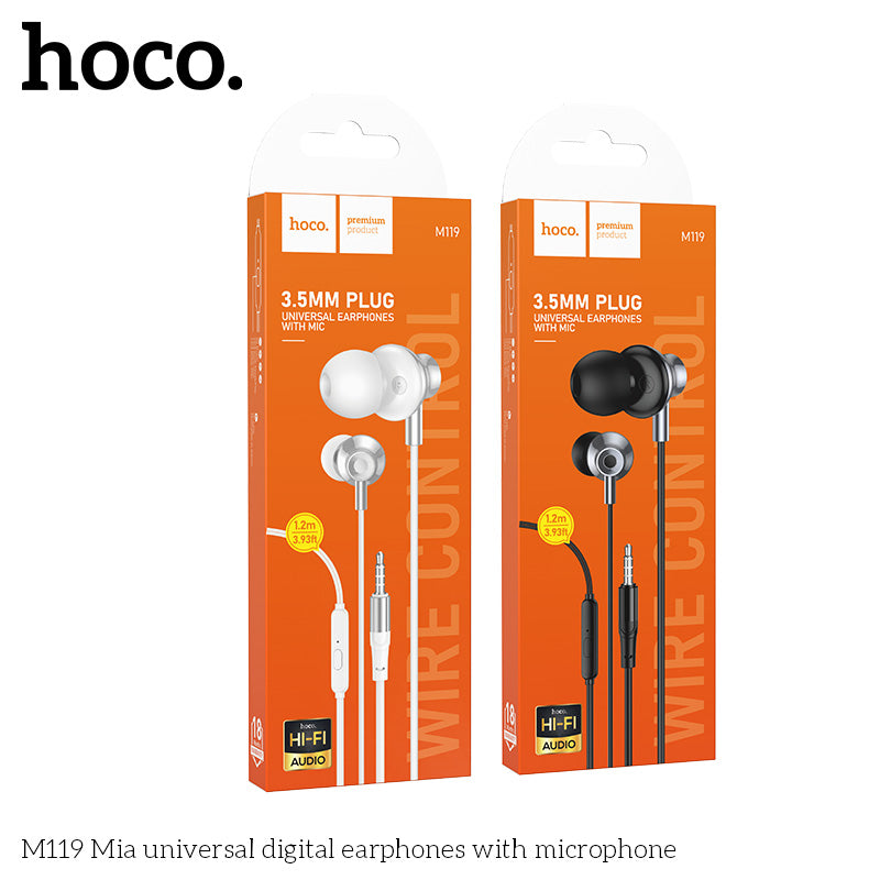 HD_SYNC:M119 Mia universal earphones with microphone