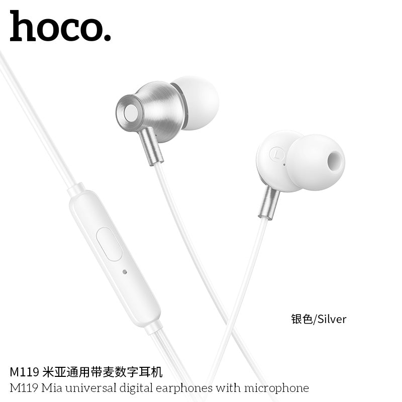 HD_SYNC:M119 Mia universal earphones with microphone