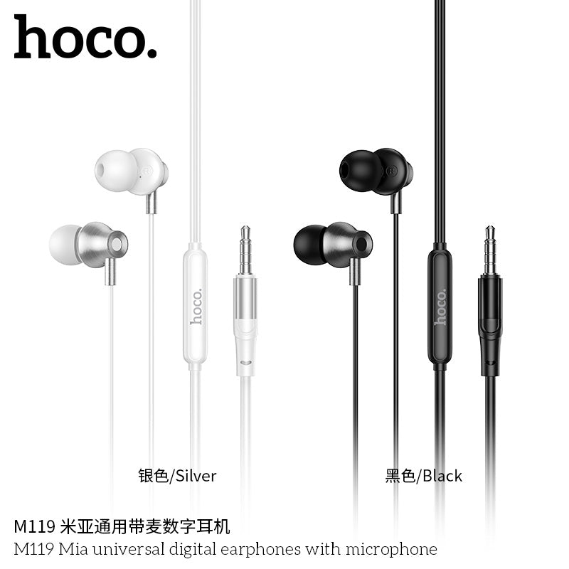 HD_SYNC:M119 Mia universal earphones with microphone
