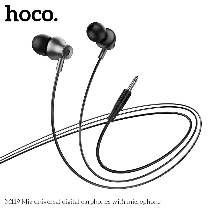 HD_SYNC:M119 Mia universal earphones with microphone
