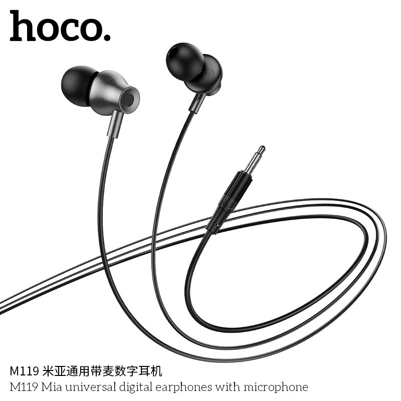 HD_SYNC:M119 Mia universal earphones with microphone