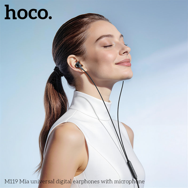 HD_SYNC:M119 Mia universal earphones with microphone