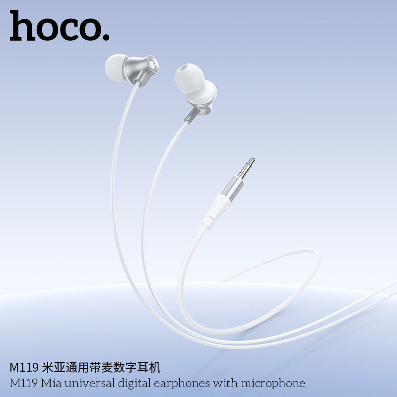 HD_SYNC:M119 Mia universal earphones with microphone