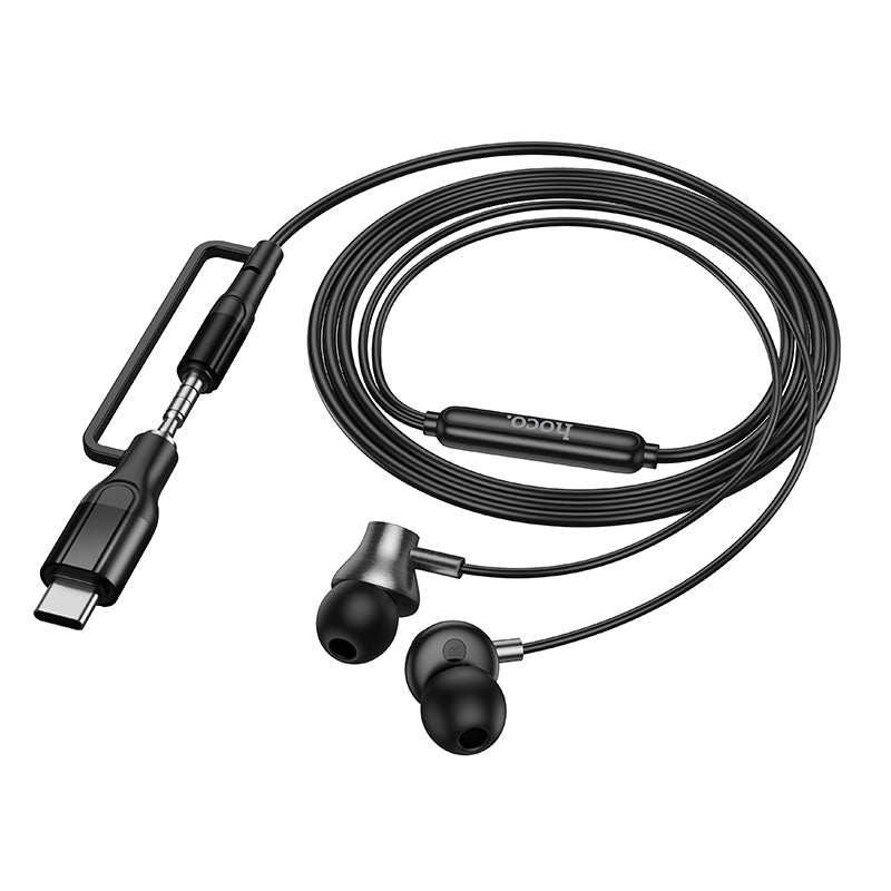 HD_SYNC:M119A Mia 2-in-1 3.5/Type-C universal digital earphones with microphone