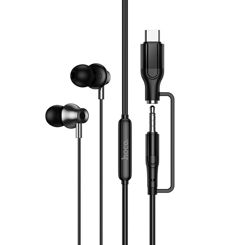 HD_SYNC:M119A Mia 2-in-1 3.5/Type-C universal digital earphones with microphone