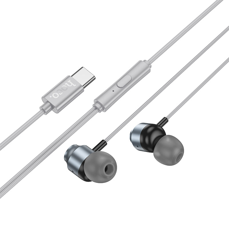 HD_SYNC:M122 Power metal universal digital earphones with microphone Type-C