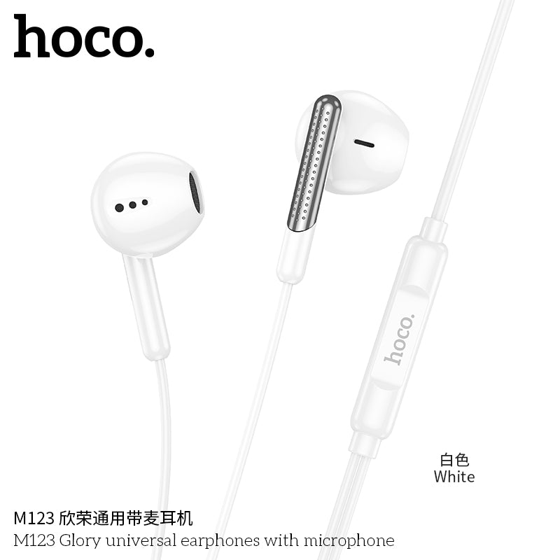 HD_SYNC:M123 Glory universal earphones with microphone