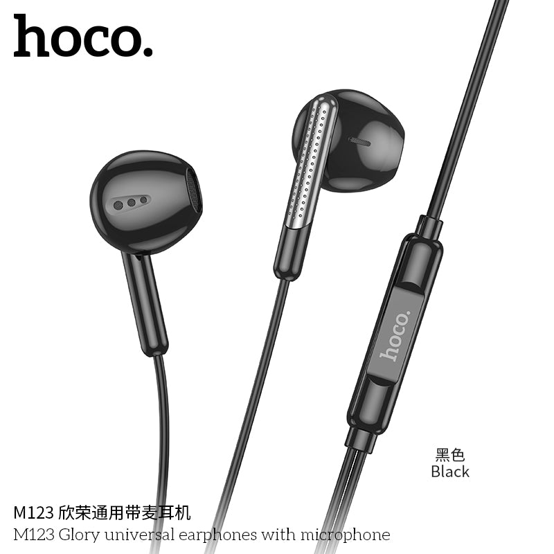 HD_SYNC:M123 Glory universal earphones with microphone