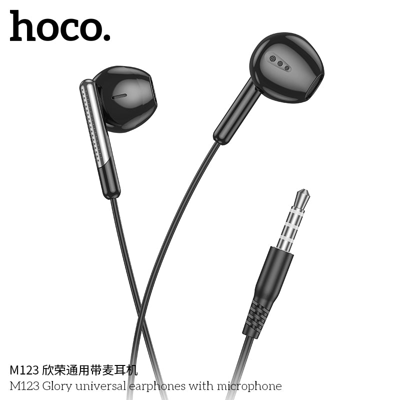 HD_SYNC:M123 Glory universal earphones with microphone