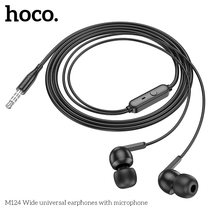 HD_SYNC:M124 Wide universal earphones with microphone