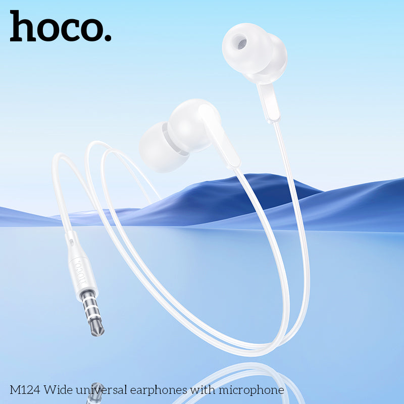 HD_SYNC:M124 Wide universal earphones with microphone
