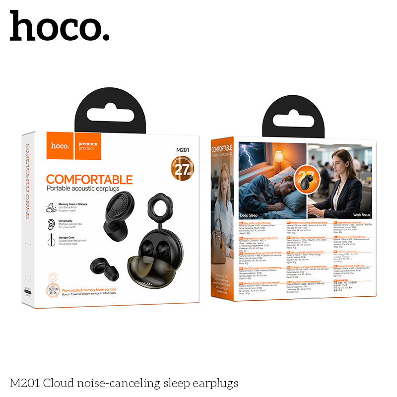 HD_SYNC:M201 Cloud noise-canceling sleep earplugs
