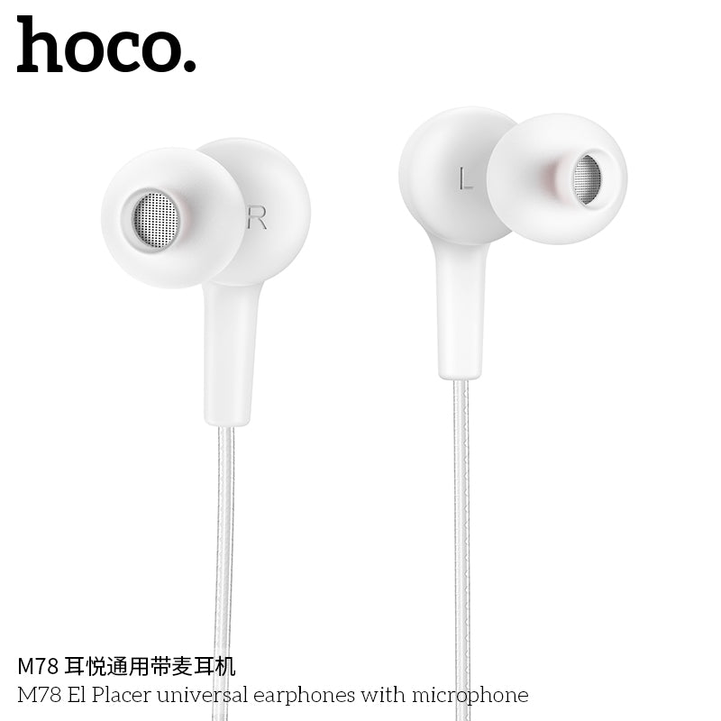 HD_SYNC:M78 El Placer universal earphones with microphone