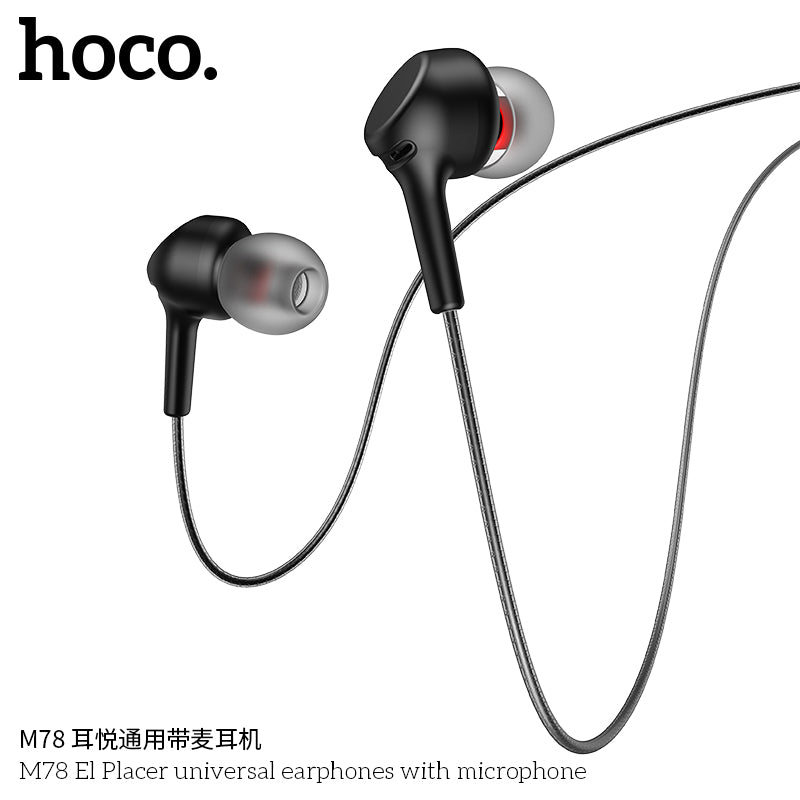 HD_SYNC:M78 El Placer universal earphones with microphone