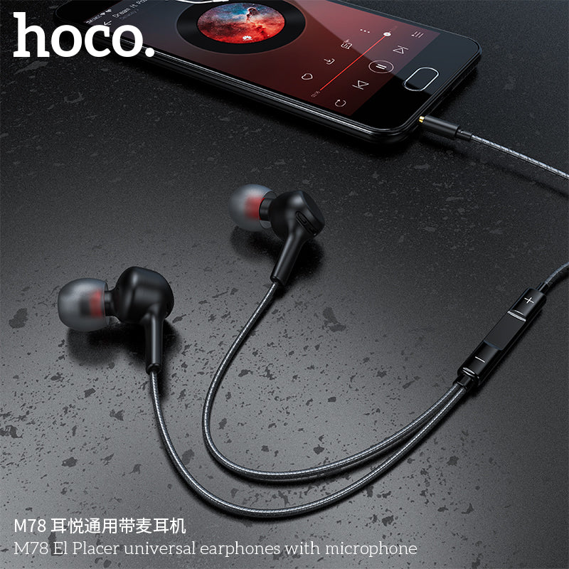 HD_SYNC:M78 El Placer universal earphones with microphone