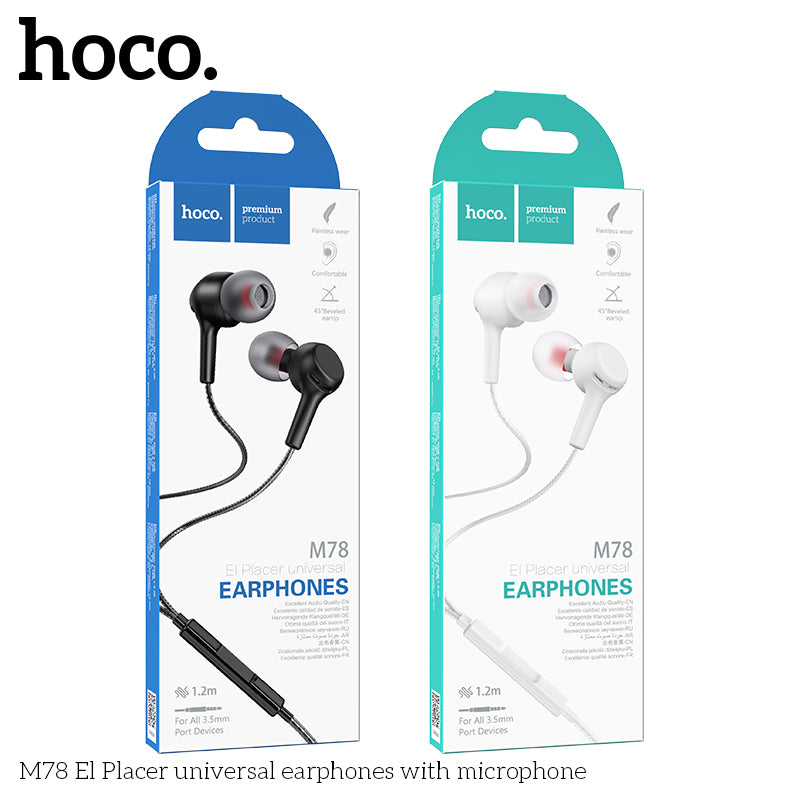 HD_SYNC:M78 El Placer universal earphones with microphone