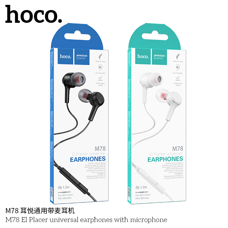 HD_SYNC:M78 El Placer universal earphones with microphone