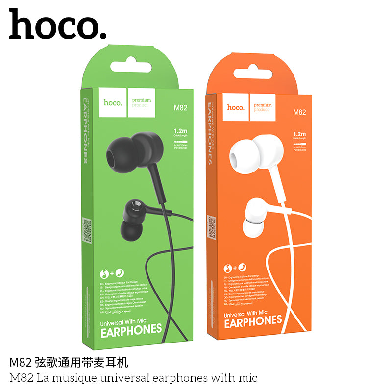 HD_SYNC:M82 La musique universal earphones with mic
