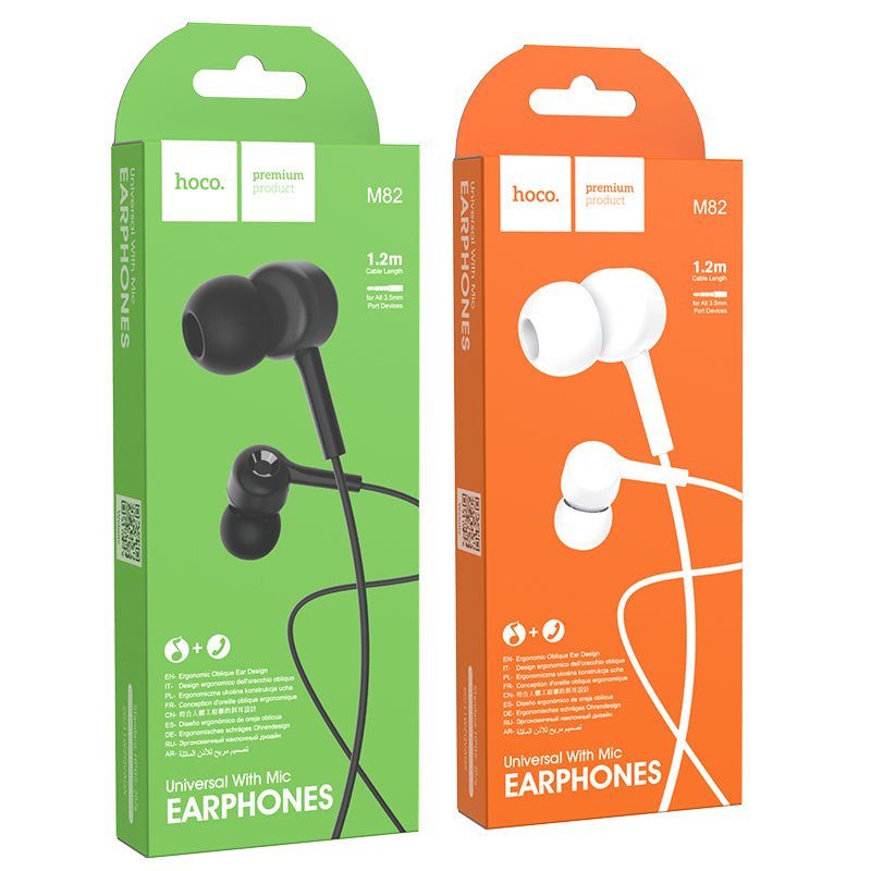 HD_SYNC:M82 La musique universal earphones with mic