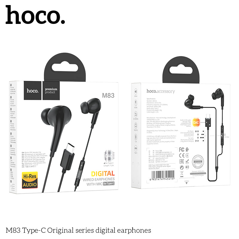 HD_SYNC:M83 Type-C Original series digital earphones