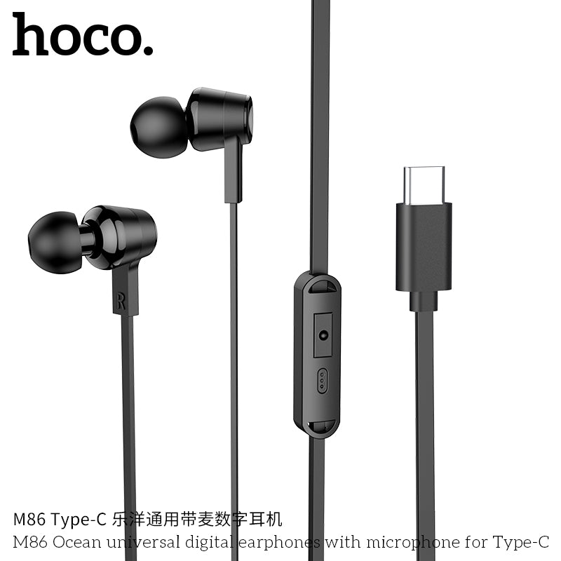 HD_SYNC:M86 Oceanic universal earphones with mic
