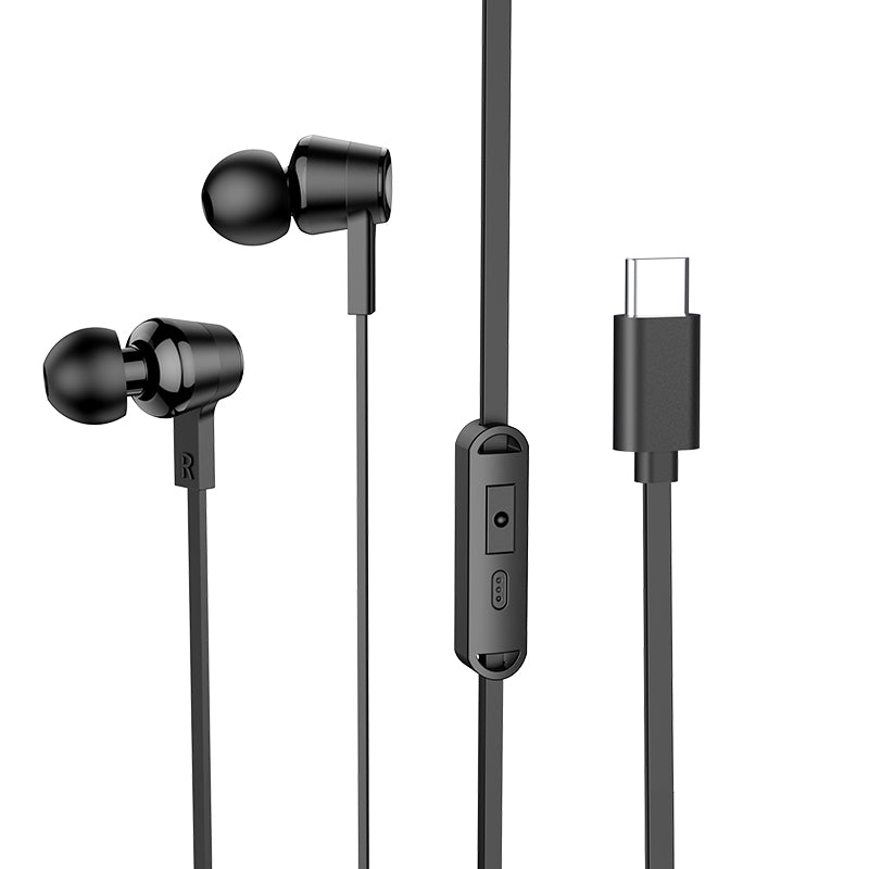 HD_SYNC:M86 Ocean universal digital earphones with microphone for Type-C