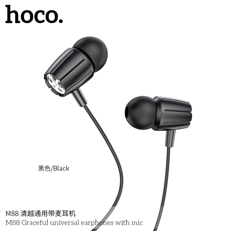HD_SYNC:M88 Graceful universal earphones with mic