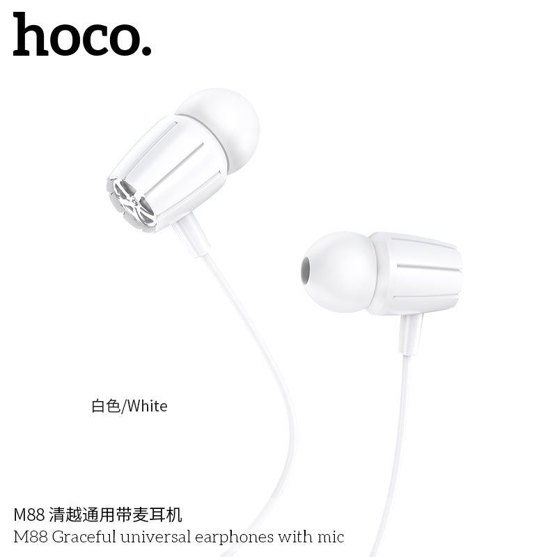 HD_SYNC:M88 Graceful universal earphones with mic