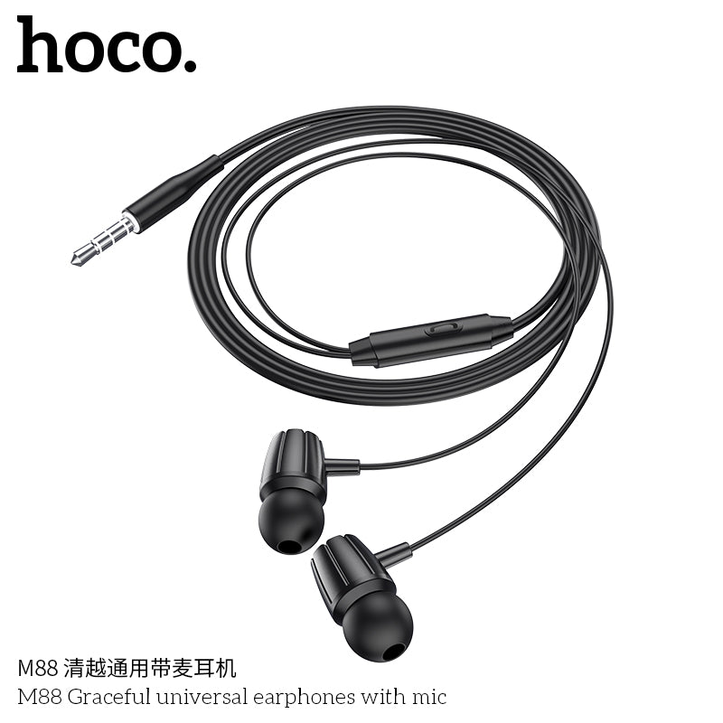 HD_SYNC:M88 Graceful universal earphones with mic
