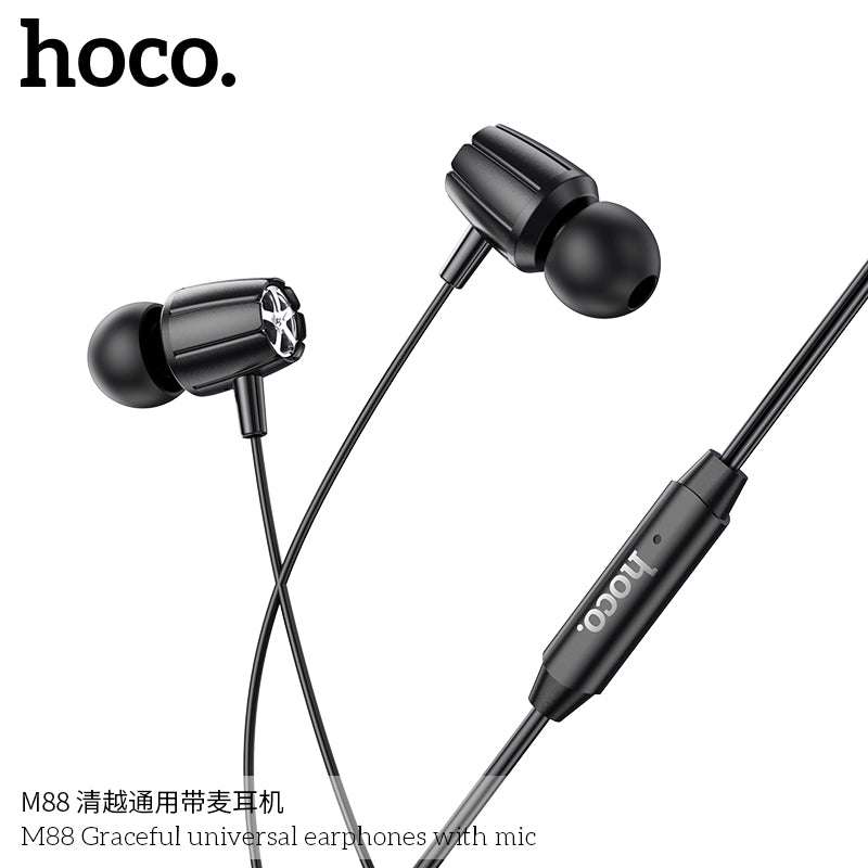 HD_SYNC:M88 Graceful universal earphones with mic