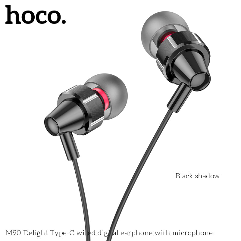 HD_SYNC:M90 Delight Type-C wired digital earphone with microphone