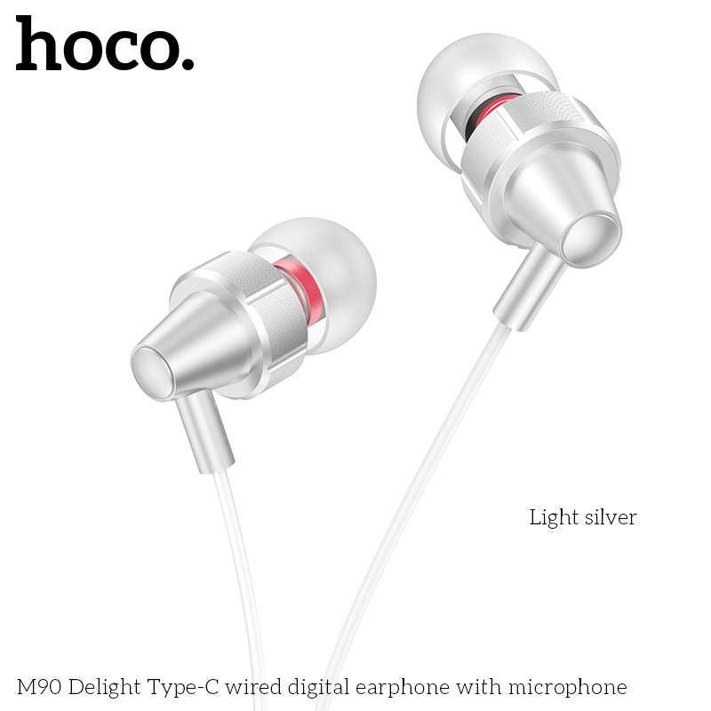 HD_SYNC:M90 Delight Type-C wired digital earphone with microphone