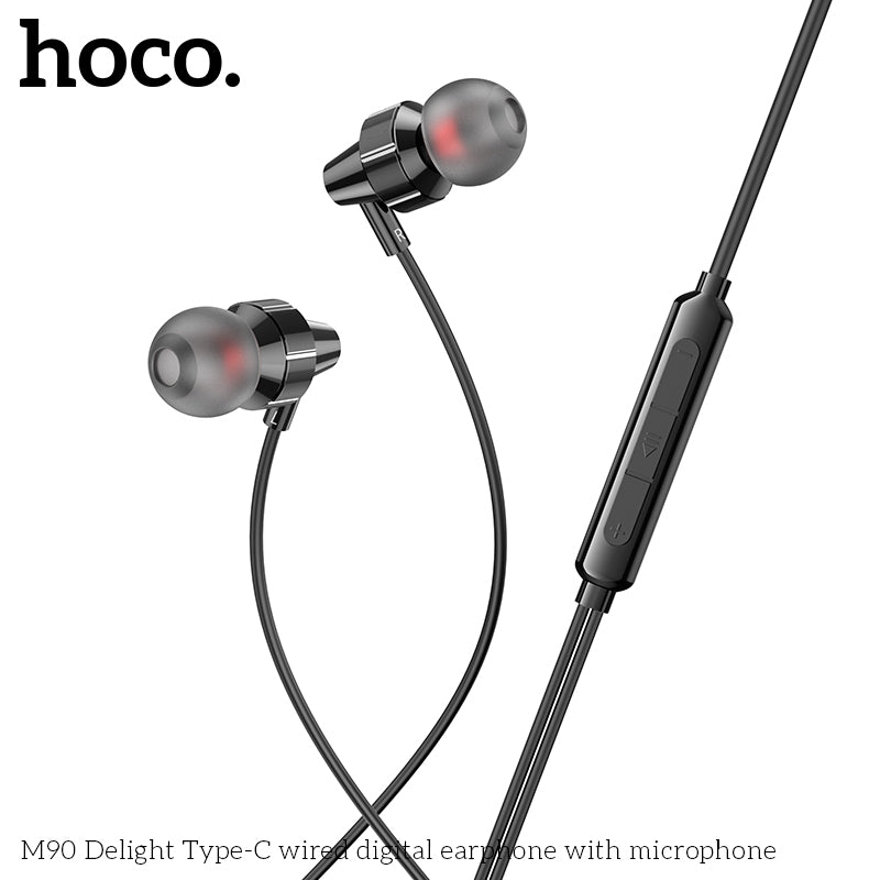 HD_SYNC:M90 Delight Type-C wired digital earphone with microphone