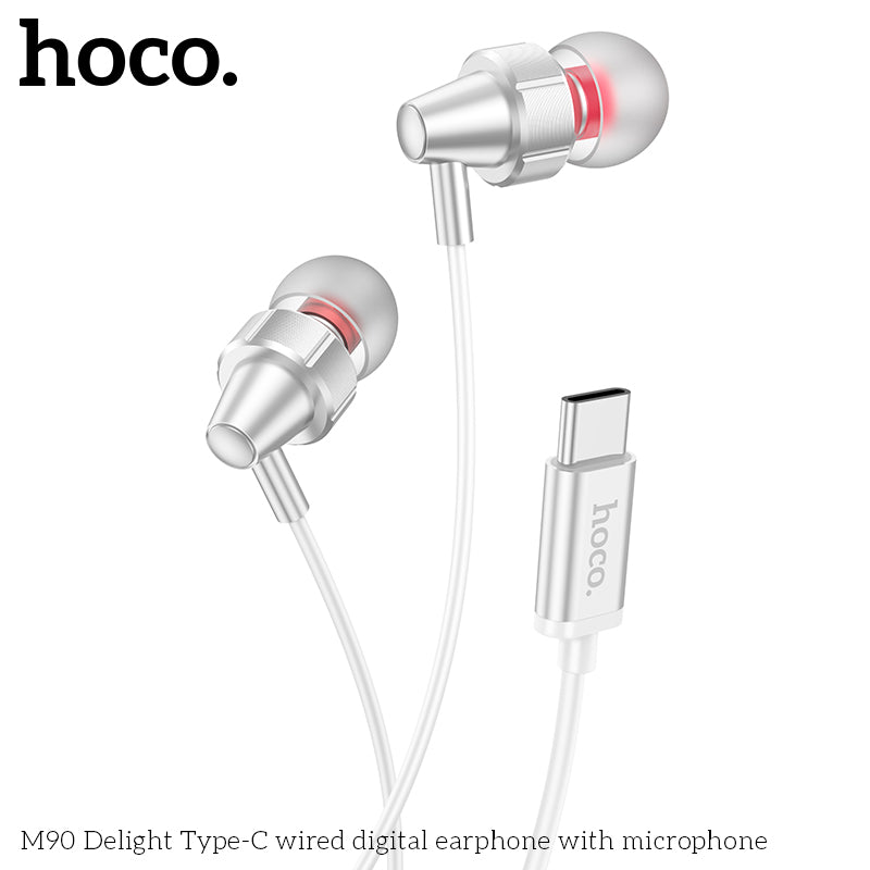 HD_SYNC:M90 Delight Type-C wired digital earphone with microphone