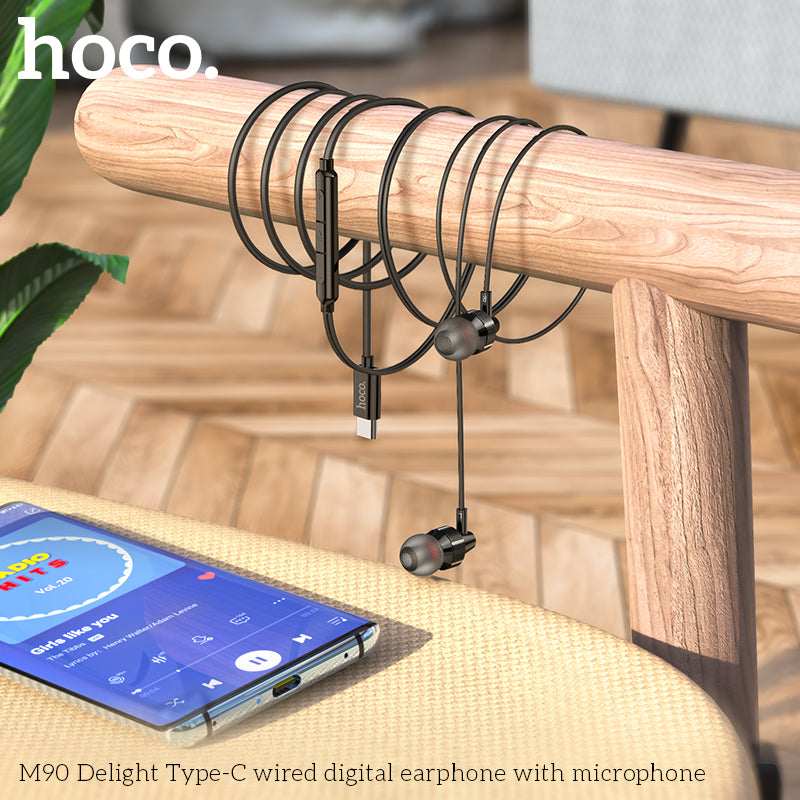 HD_SYNC:M90 Delight wire-controlled earphones with microphone