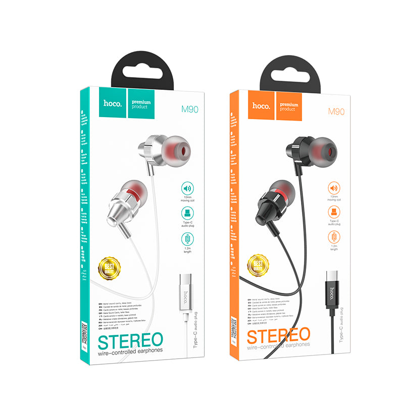 HD_SYNC:M90 Delight Type-C wired digital earphone with microphone