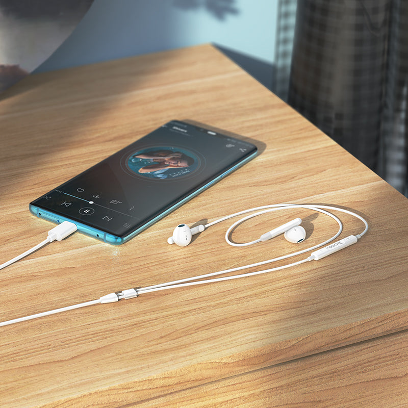 HD_SYNC:M93 Type-C Joy wire-controlled digital earphones with microphone