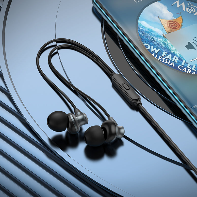 HD_SYNC:M98 Delighted metal universal earphones with microphone