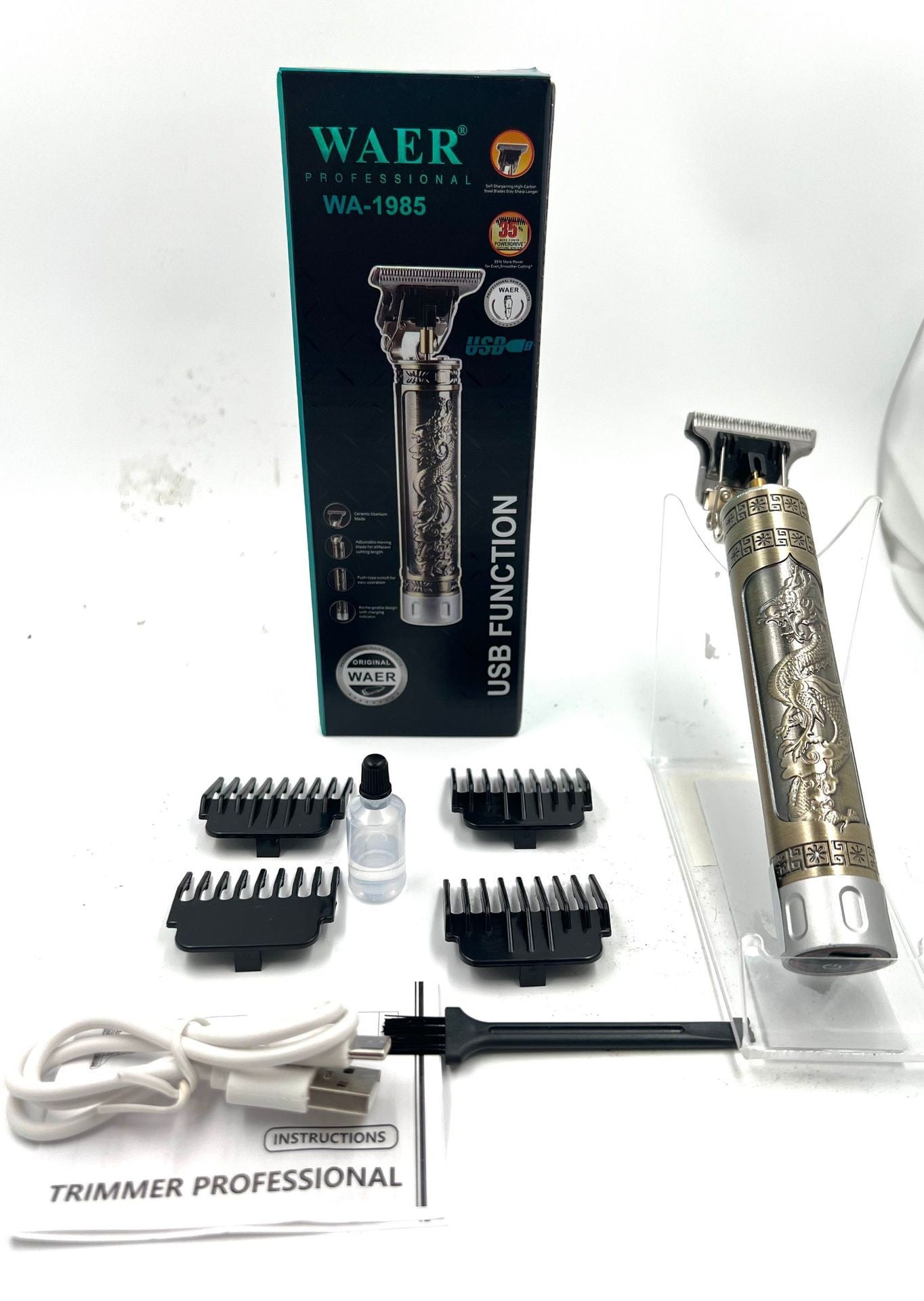 Professional Hair Clipper, Electric Shaver  Hair Clipper