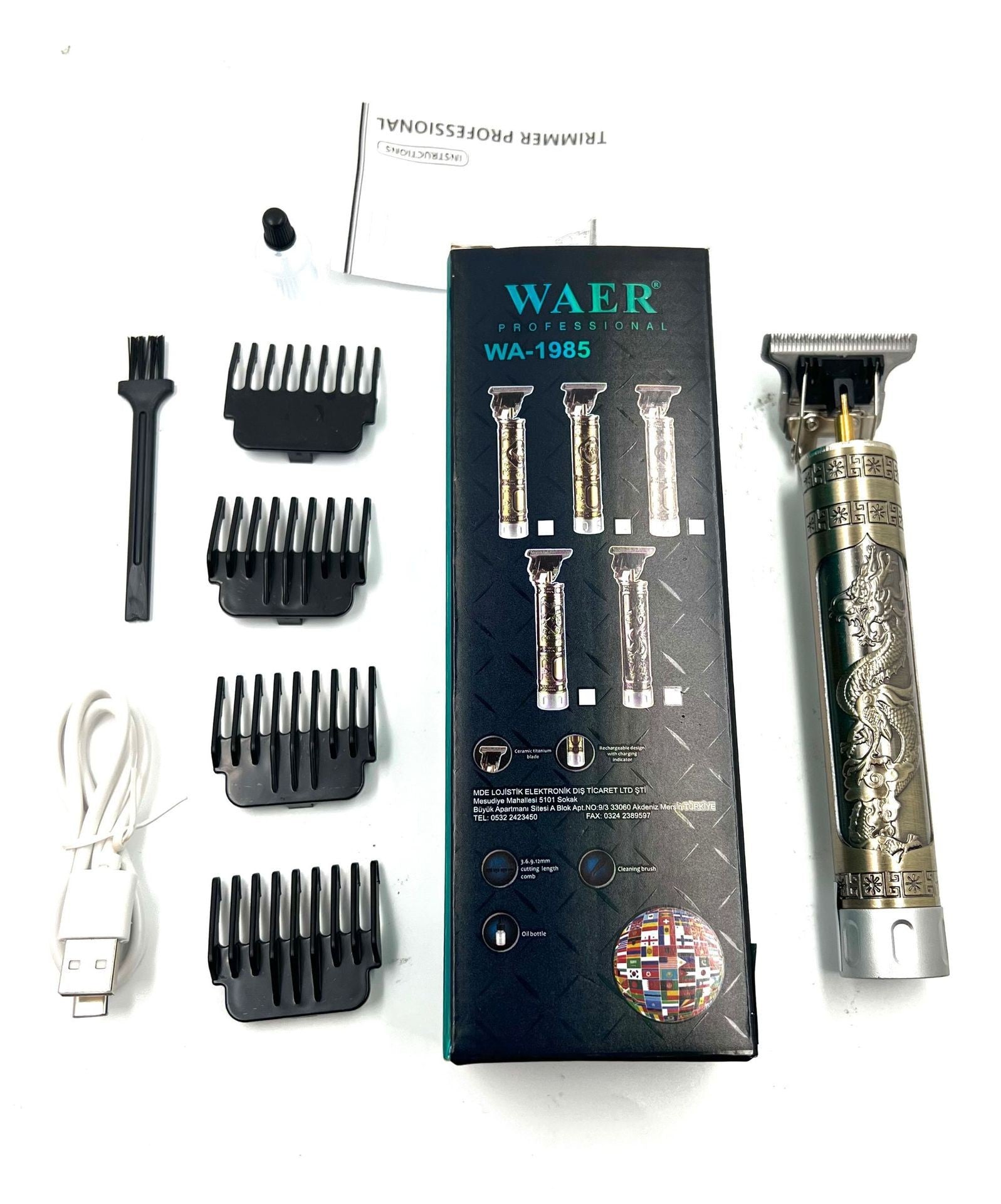 Professional Hair Clipper, Electric Shaver  Hair Clipper