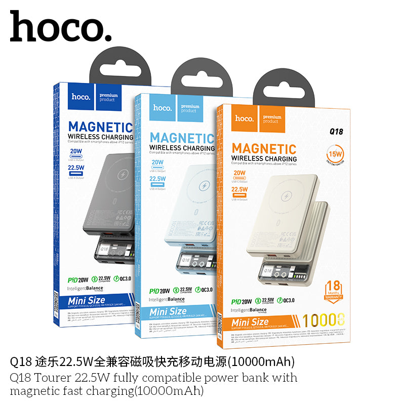HD_SYNC:Q18 Tourer 22.5W fully compatible power bank with magnetic fast charging(10000mAh)(UN)