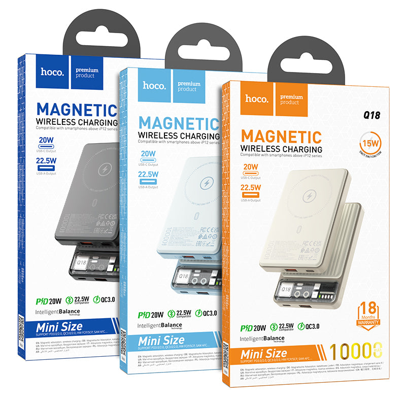 HD_SYNC:Q18 Tourer 22.5W fully compatible power bank with magnetic fast charging(10000mAh)(UN)