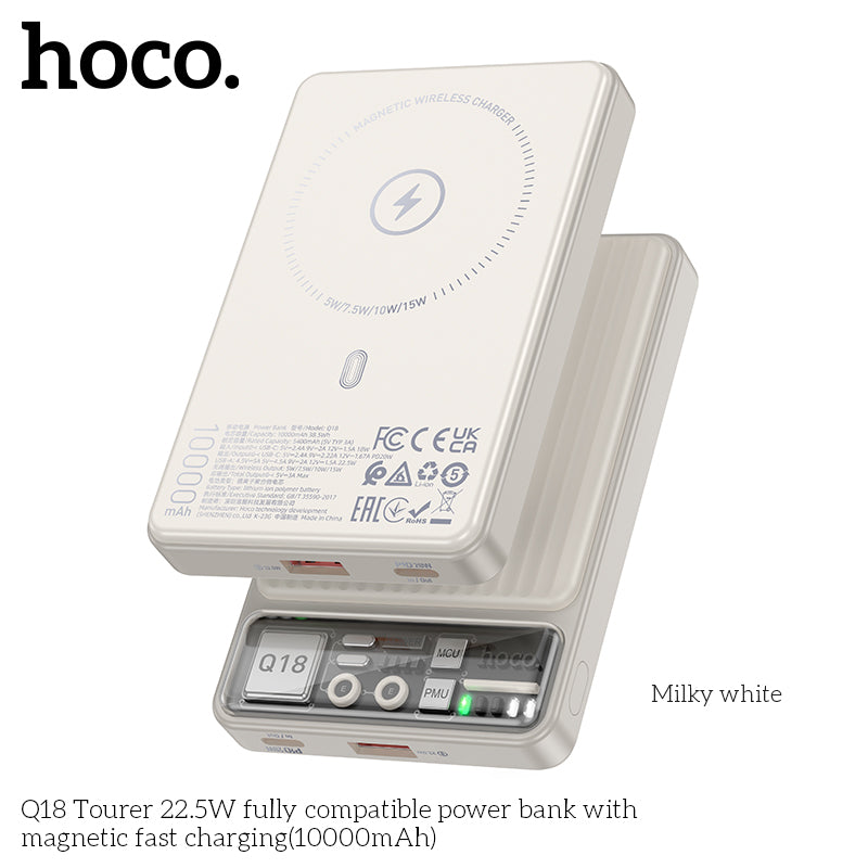 HD_SYNC:Q18 Tourer 22.5W fully compatible power bank with magnetic fast charging(10000mAh)(UN)