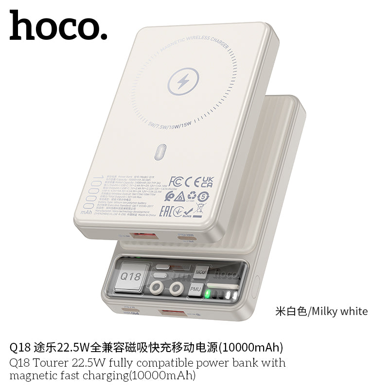 HD_SYNC:Q18 Tourer 22.5W fully compatible power bank with magnetic fast charging(10000mAh)(UN)
