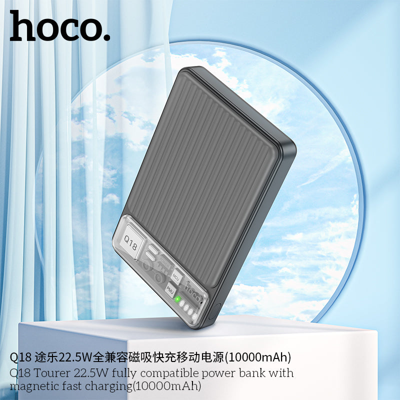 HD_SYNC:Q18 Tourer 22.5W fully compatible power bank with magnetic fast charging(10000mAh)